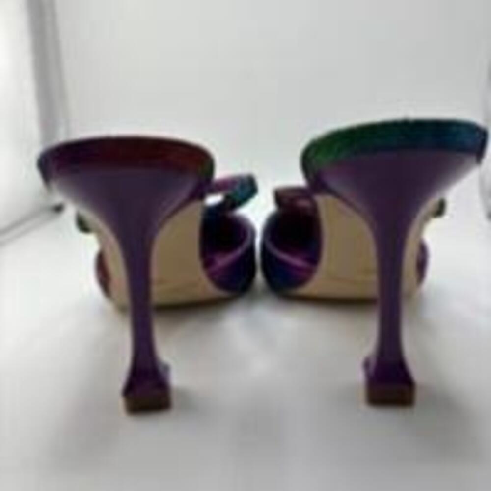 Women's Marc Fisher Multicolor Heels Size 6M - Picture 3 of 9